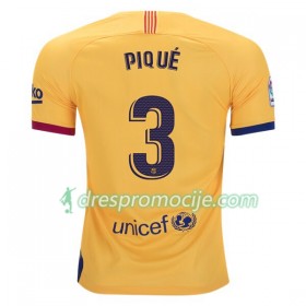 FC Barcelona Dres Gerard Pique 3 Gostujući 2019/2020 Kratkih Rukava